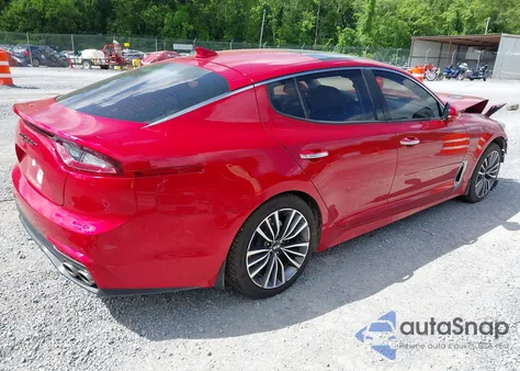 2019 Kia Stinger Premium из США, поврежденный, VIN KNAE25LA4K6053833